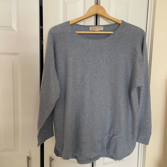 Michael Kors Sweaters - Michael Kors Blue thin Sweater, Size XL